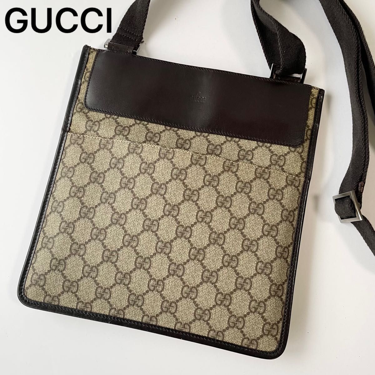 美品 GUCCI グッチ ショルダーバッグ クロスボディバッグ