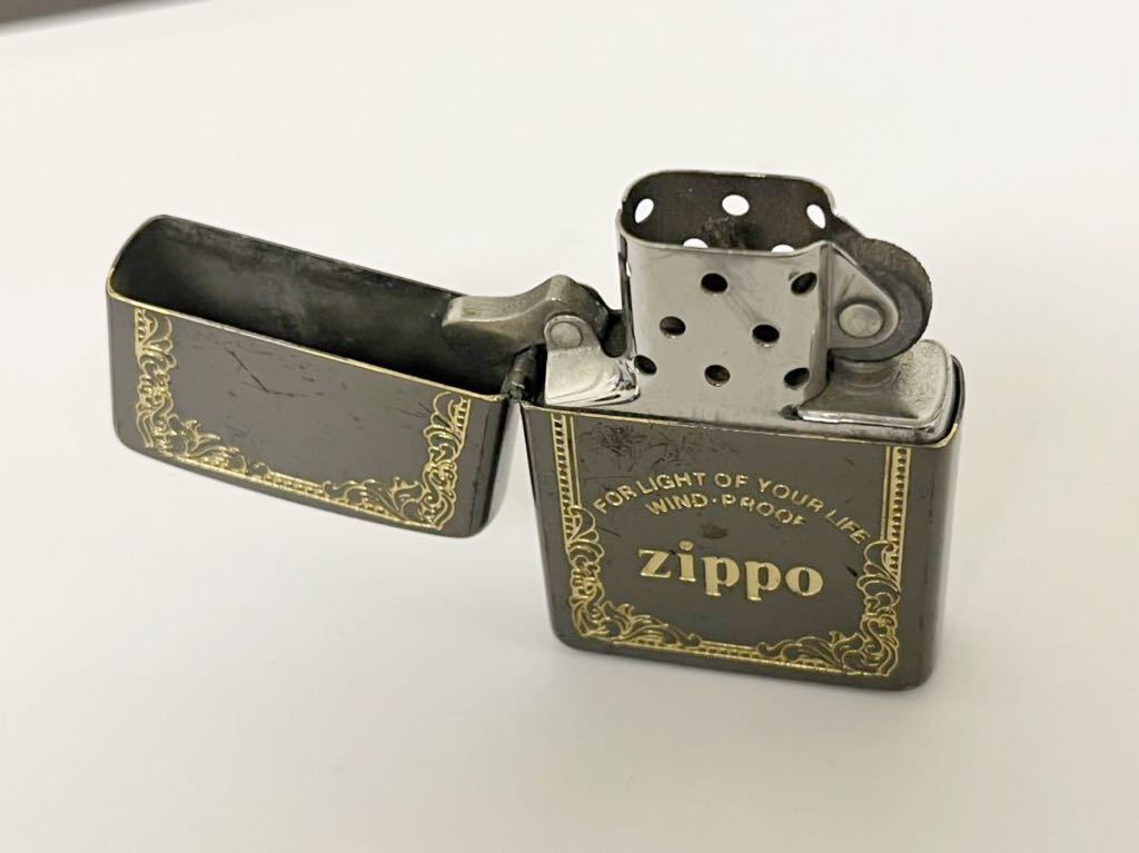 ZIPPO ジッポ FOR LIGHT YOUR LIFE WIND PROOF ライター 喫煙具 A9003_画像1