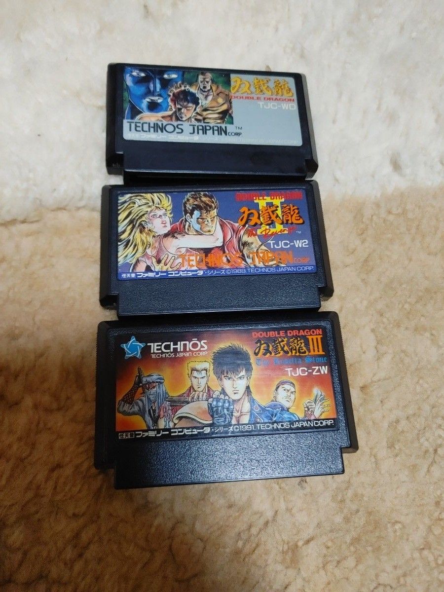 ファミコンソフト ダブルドラゴンセットファミコン|PayPayフリマ
