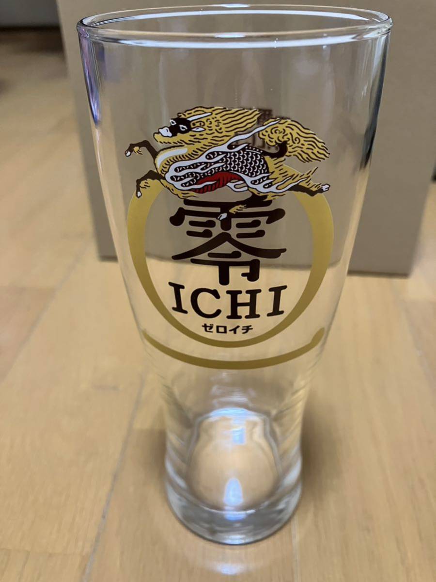 KIRIN 麒麟キリン一番搾り製法ノンアルコールビールICHIゼロイチ非売品ガラスグラス6個セット新品未使用品※グラス・ビールグラス_画像2