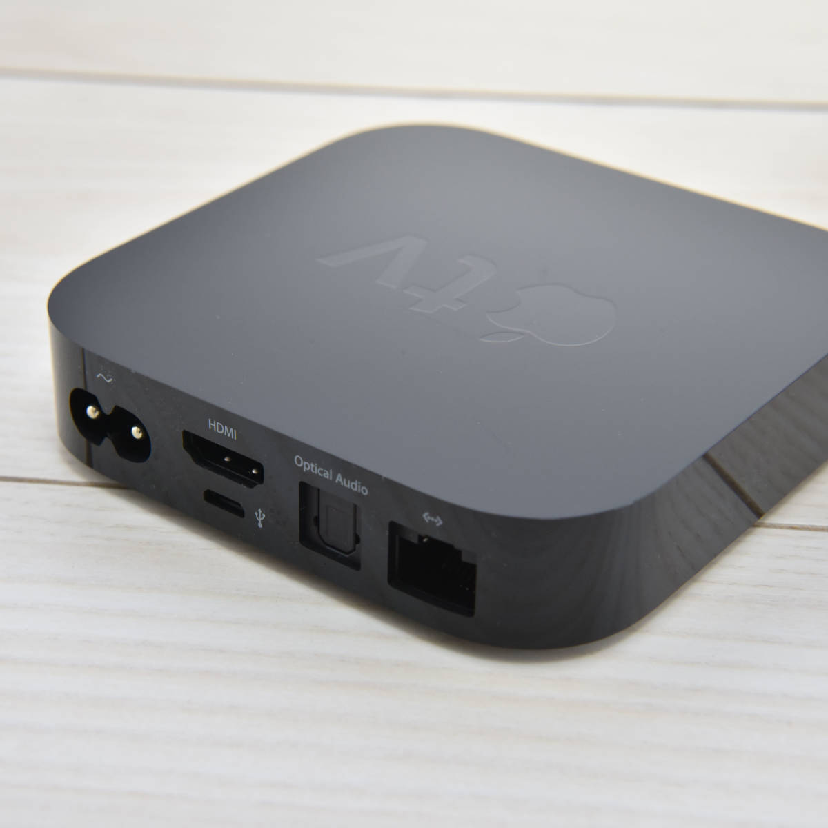 Apple TV FD199J/A Model A1469 * 2 раз использование прекрасный товар с футляром с руководством пользователя Apple телевизор интернет музыка из фильмов персональный компьютер 