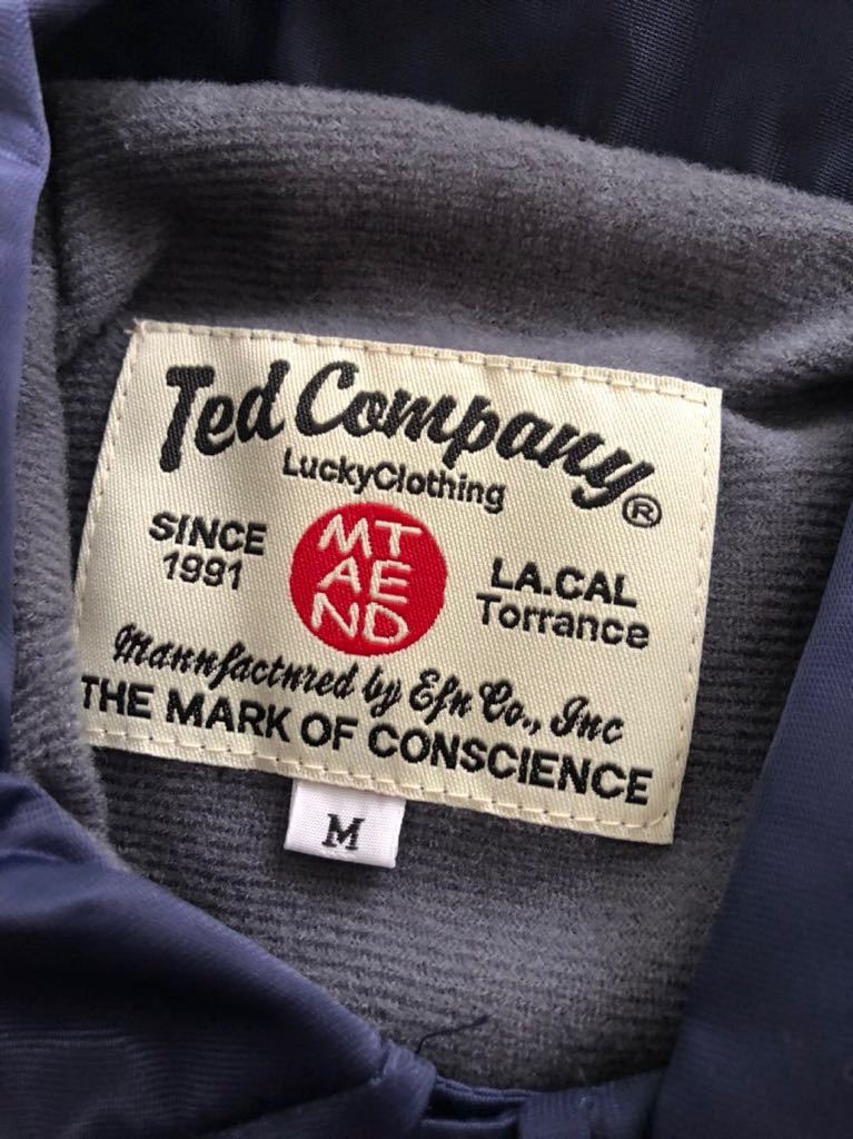 mactoolsマックツール×TEDMAN コラボコーチジャケット Mサイズ mactoolsマックツール×TEDMAN コラボコーチジャケット Mサイズ