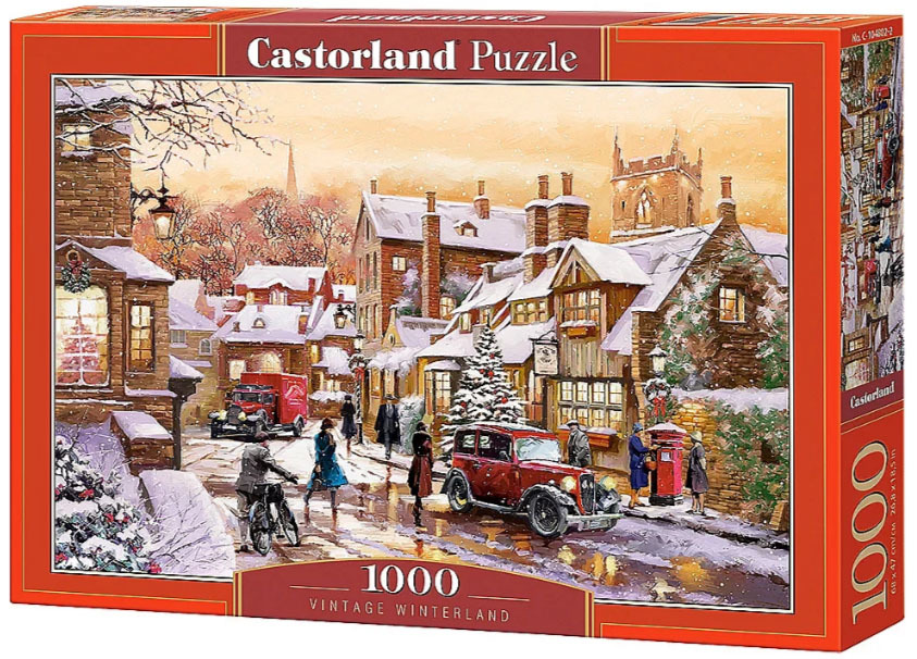 CA 104802 1000ピース ジグソーパズル ポーランド発売 冬のクリスマス Vintage Winterland_画像2