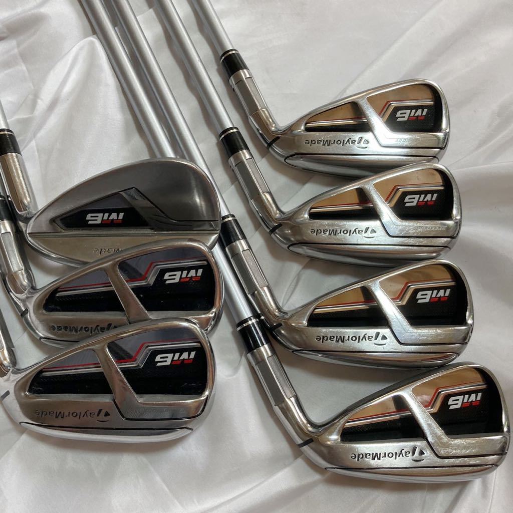 Taylormade テーラーメイド M6アイアン 7本セット FUBUKI TM6 カバー付き