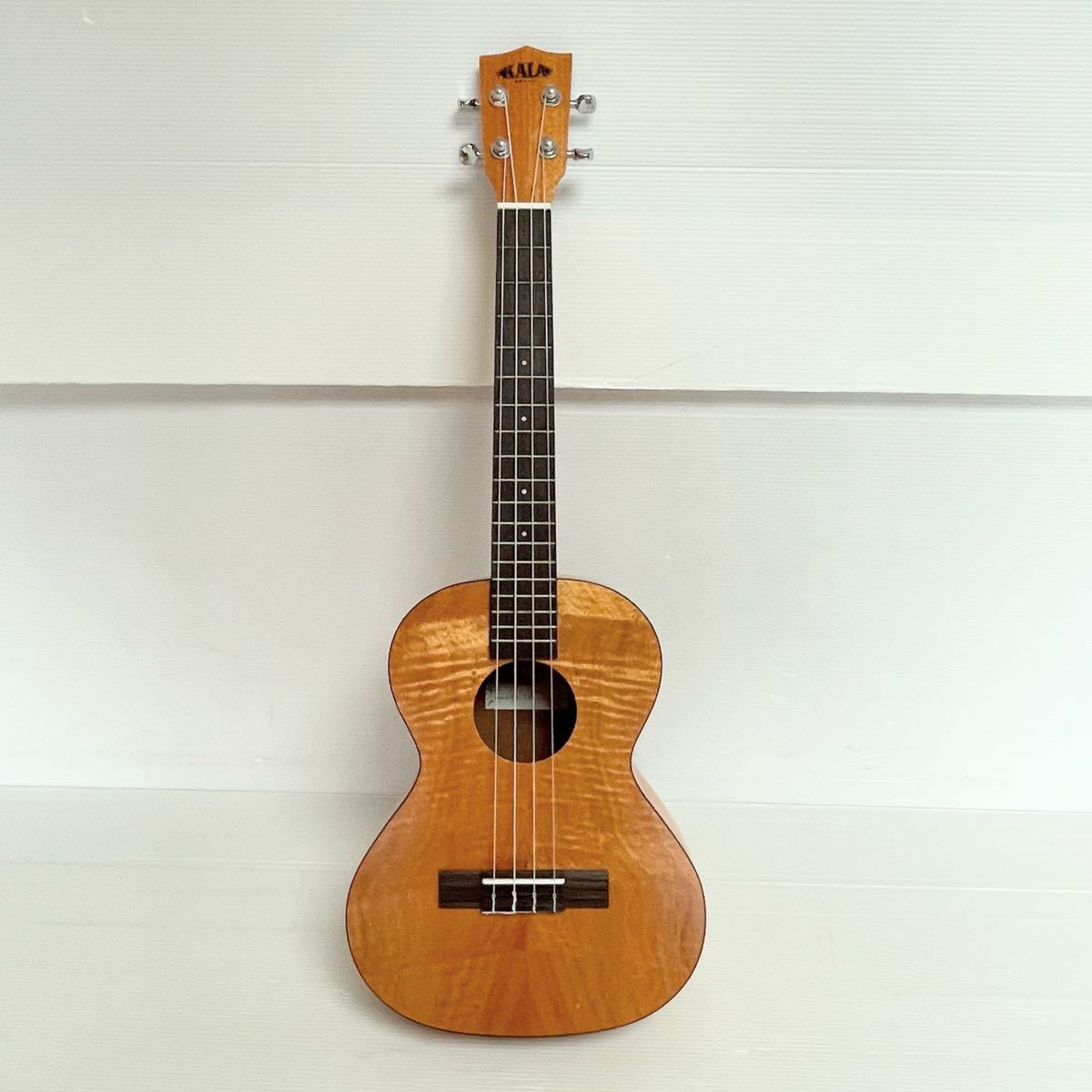 ウクレレ テナーウクレレ Kala KA-TEM Exotic Mahogany Tenor Ukulele マホガニー ハードケースの画像2