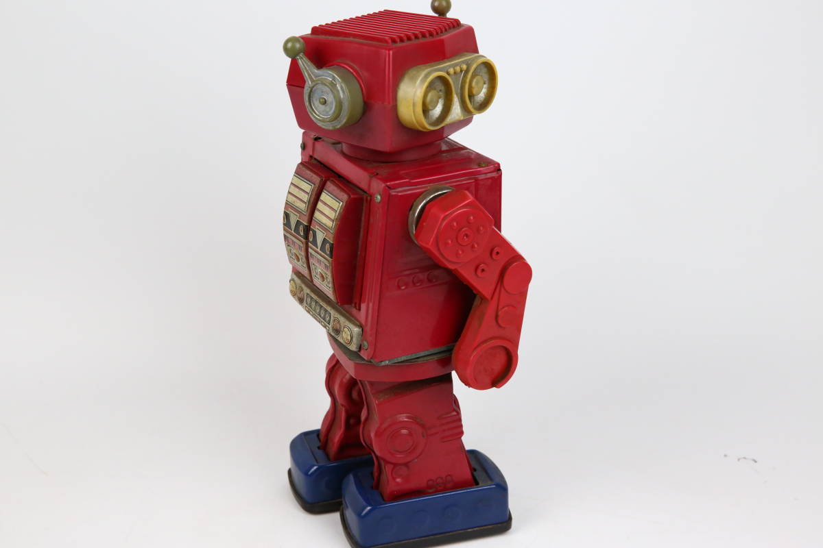 れなし 昭和レトロ ロボット 玩具 完動品 b1P9j-m64316180590 ジャンボ