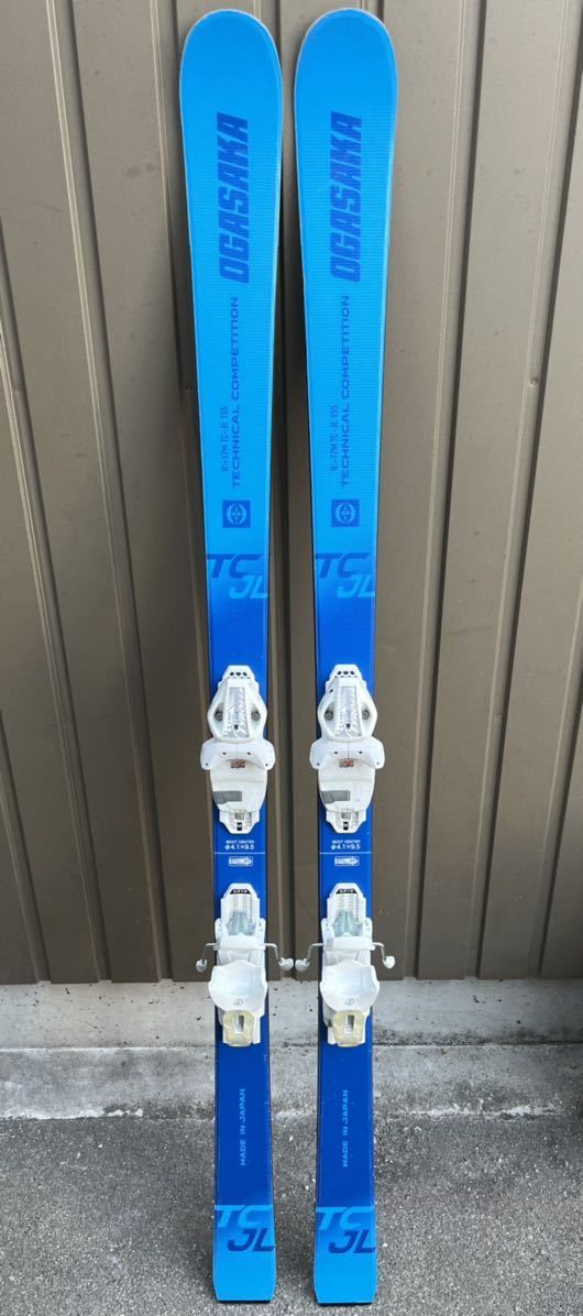 美品】オガサカ(Ogasaka) TC-JL 155cm スキー板 Tyrolia Technical