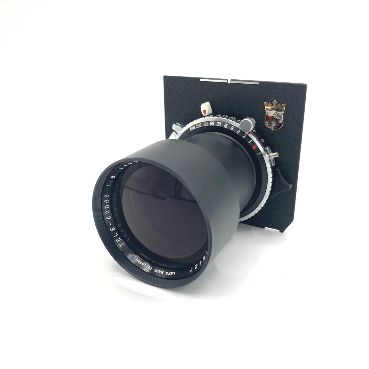 【程度良好品】【即決品】山崎光学 TELE-CONGO 400ｍｍ F8 テレコンゴー カメラ レンズ_画像2