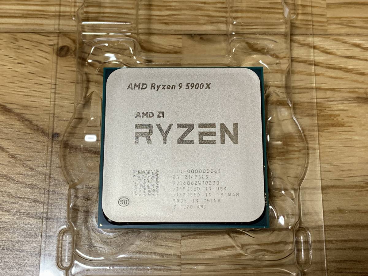 極美品】AMD Ryzen 9 5900X without cooler 3 7GHz 12コア / 24