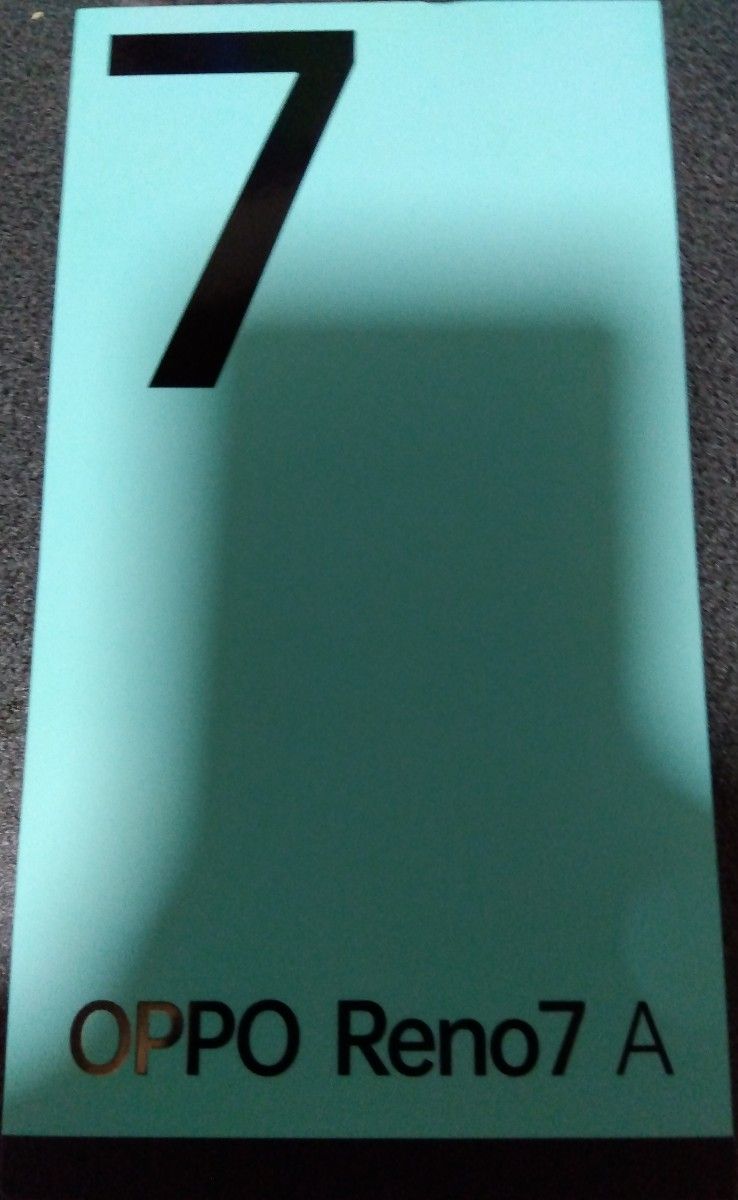 au OPPO Reno7 A スターリーブラック 6GB 128GB OPG04 SIMフリー