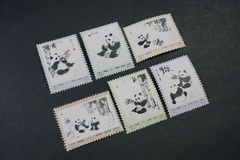 中国切手 『革命的現代バレエ(白毛女)』革13 1973年 4種完 未使用 
