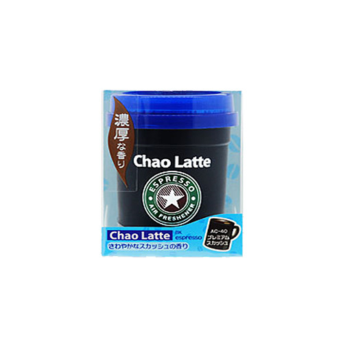 芳香剤 Chao Latte プレミアムスカッシュの香り ゲル状 置き型 香水 エアーフレッシュナー/アウグ：AC-40 ht_画像1