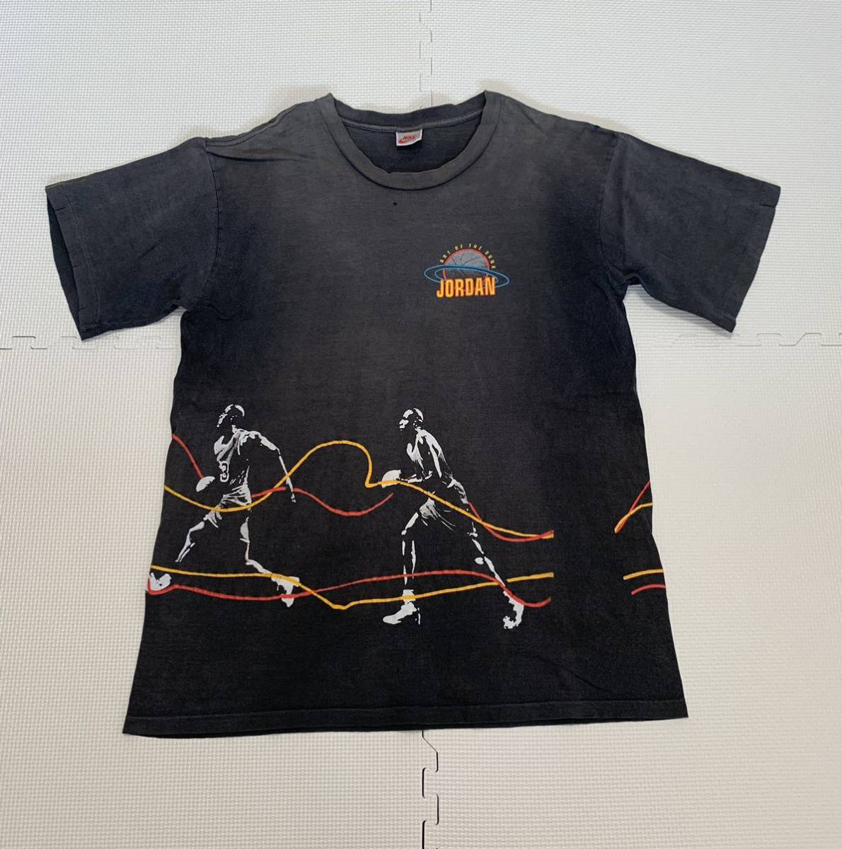 ★80ｓ90ｓ Ｖｉｎｔａｇｅ　ＮＩＫＥ　ナイキ ＵＳＡ製 ＪＯＲＤＡＮ　ジョーダン Ｔシャツ