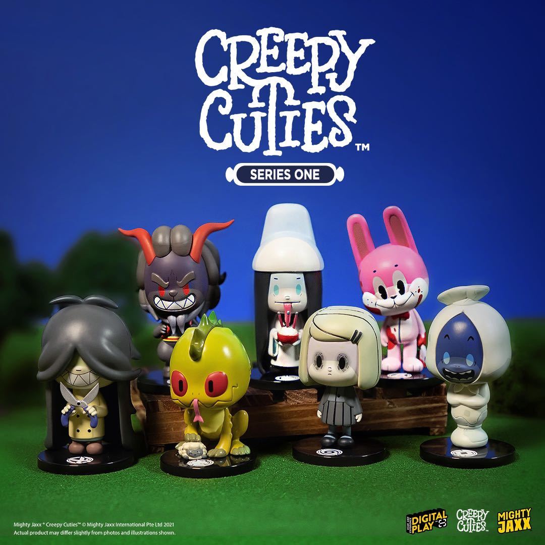 『Creepy Cuties』クリーピーキューティ　MIGHTY JAXX ブラインドボックス　6個入り　1ボックス　フィギュア　未開封　送料込み　正規品_画像1