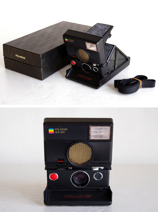 ポラロイドカメラ SLR680 ジャンク-