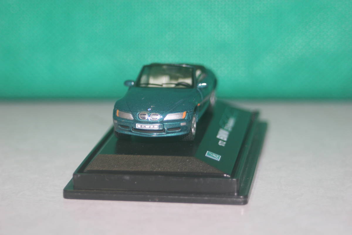 ホンウェル BMW Z3 ロードスター 1/72 グリーンメタリック_画像3