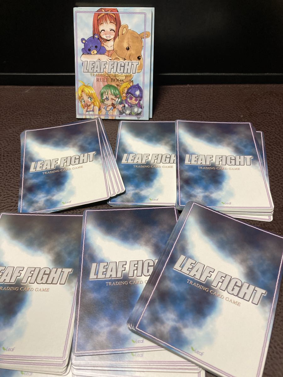 LEAF FIGHT TRADING CARD GAME トレカ　開封済み 箱入り　57枚　トレーディングカード リーフファイト　初音のないしょ!!【22/02 A-1】_画像4