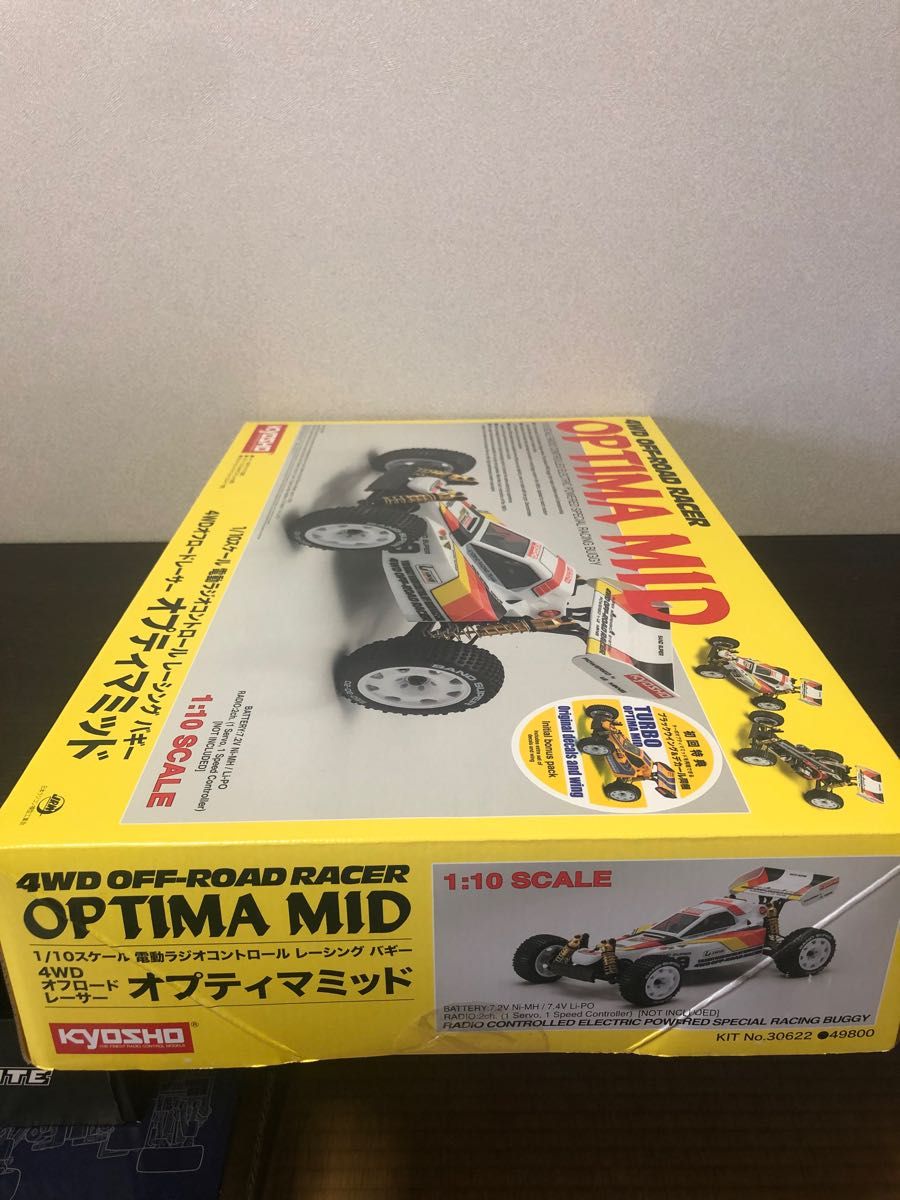 【初回特典デカール】京商 1/10 4WD バギー オプティマミッド No.30622 新品未開封