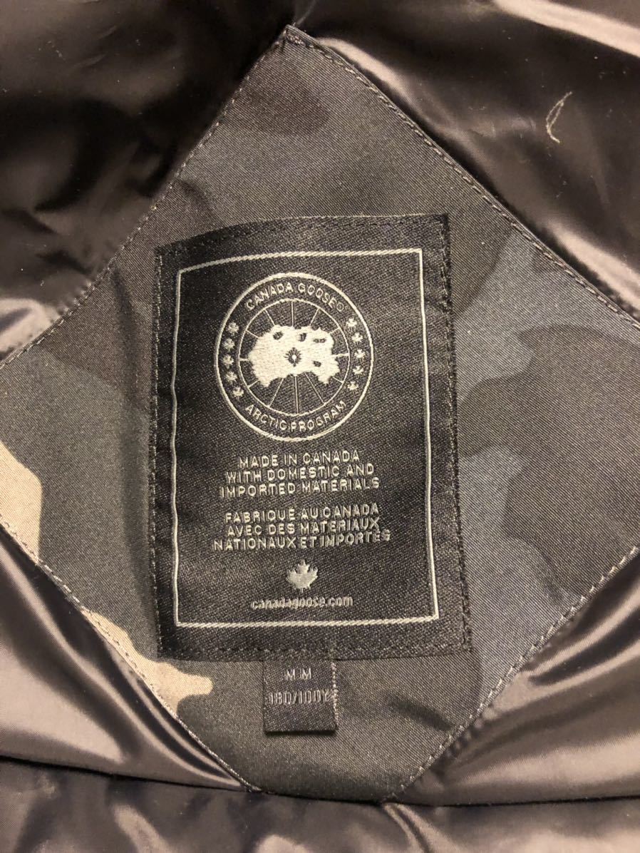 カナダグース Canada Goose メンズ コート アウター Black Disc Macculloch Parka Black Classic Camo_画像8