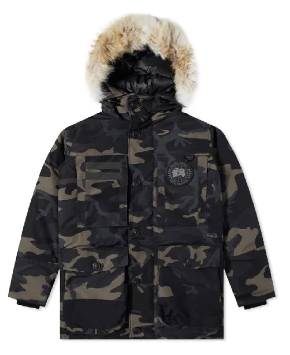 カナダグース Canada Goose メンズ コート アウター Black Disc Macculloch Parka Black Classic Camo_画像1