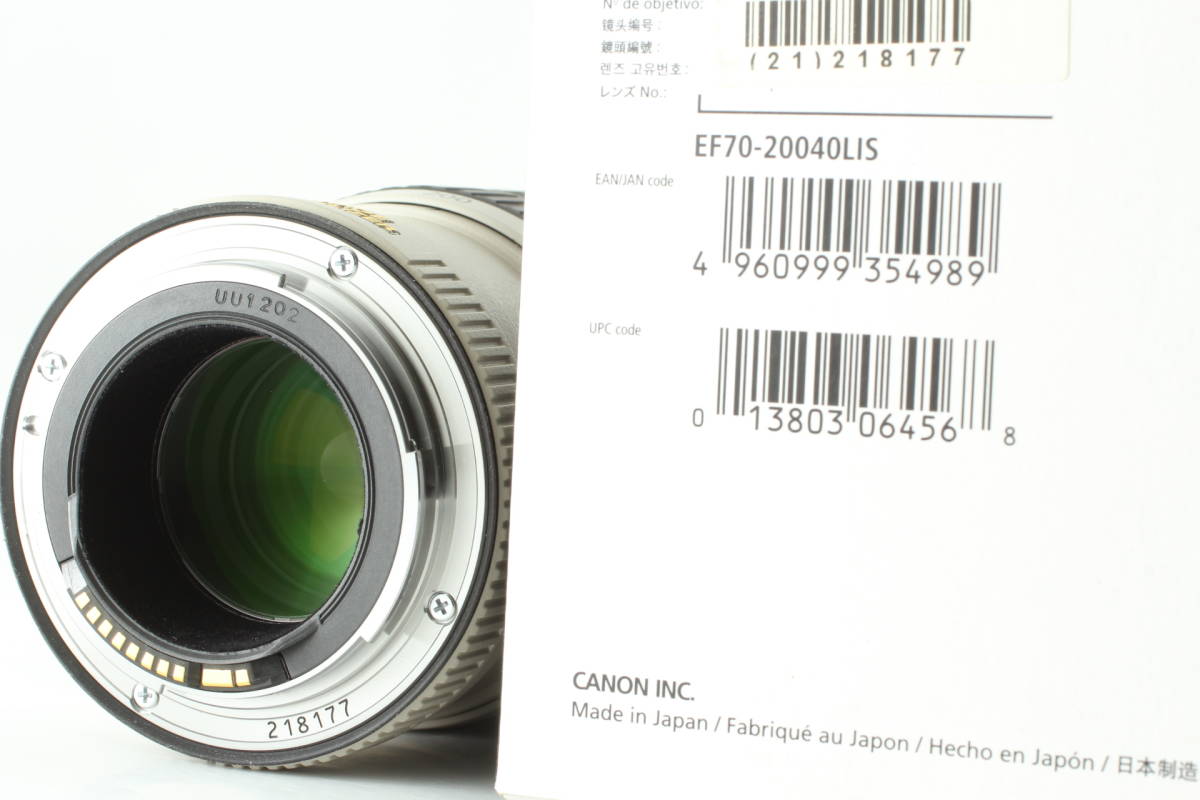 超美品】Canon EF 70-200mm F4 L IS USM AF Lens Case Hood キヤノン