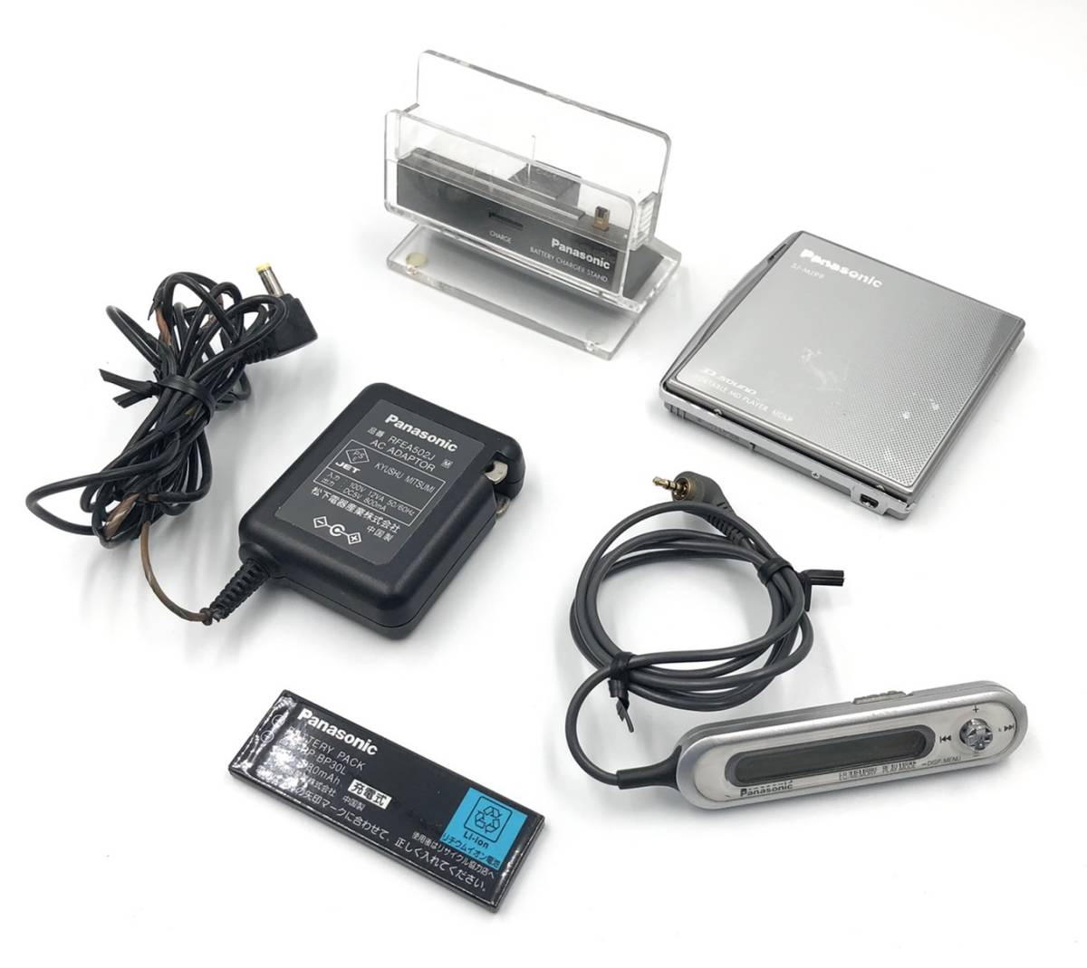 ヤフオク! - ジャンク Panasonic SJ-MJ99 ポータブルMDプレ...