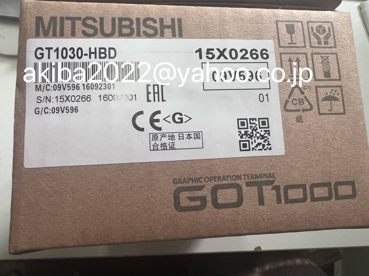 新品★ MITSUBISHI/三菱 タッチパネル GT1030-HBD-C 【６ヶ月保証】