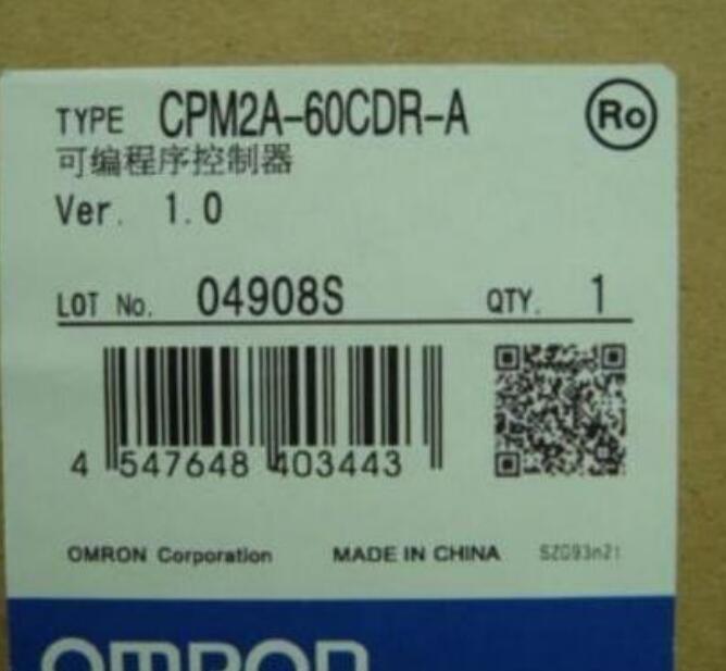 新品★OMRON オムロン PLC 60点入出力CPU装置 CPM2A-60CDR-A 保証付き