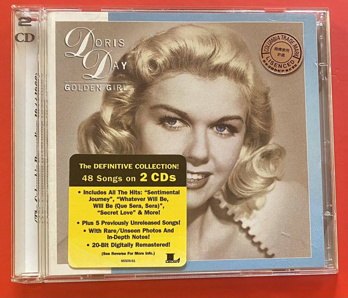 【2CD】Doris Day「Golden Girl」ドリス・デイ 輸入盤 2枚組 [10260634]_画像1