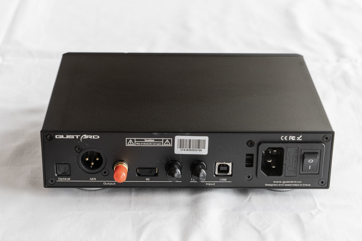 ランキングTOP10 GUSTARD U18 DDC USBデジタルインターフェース 美品 ...
