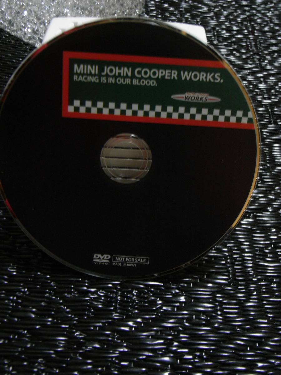 MINI ミニクーパー DVD ミニ ジョンクーパーワークス MINI JOHN COOPER WORKS 新品 BMW 未販売品 希少価値 _画像9