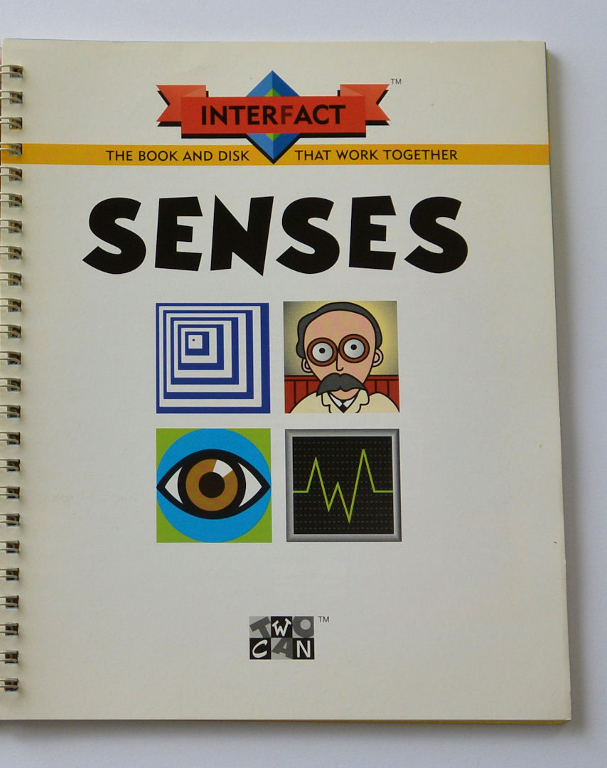 SENSES（感覚）　7-12才用英語本　イギリス初等教育に準拠　CD＋本　INTERFACT SENSES　英語PCソフト＋本　CD-ROM未開封