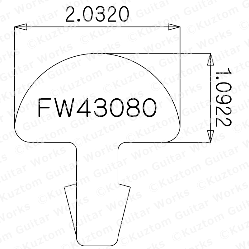 [Нержавеющая сталь] JESCAR 43080 [23 см x 8 бутылок] Джим Данлоп #6230 Эквивалент BPF