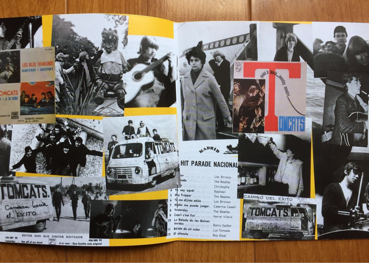 ザ・トムキャッツ「ランニング・アット・シャドウ~スパニッシュ・レコーディングス1965-1966」国内盤CD！の画像2