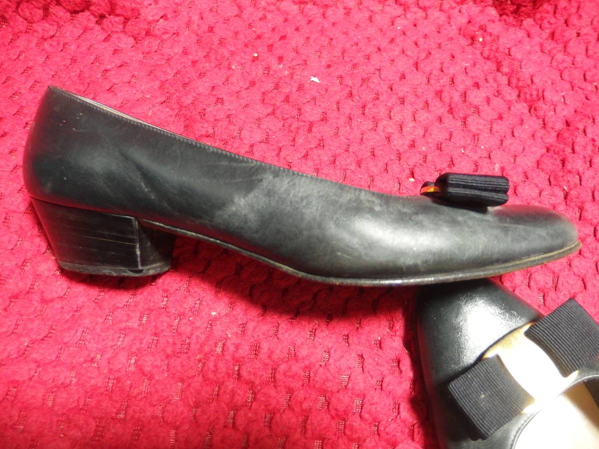 サルヴァトーレフェラガモSALVATORE FERRAGAMO婦人用・レディース革靴パンプス/6サイズ/同サイズの婦人靴を多数出品中/熊本から定形外発送_画像8