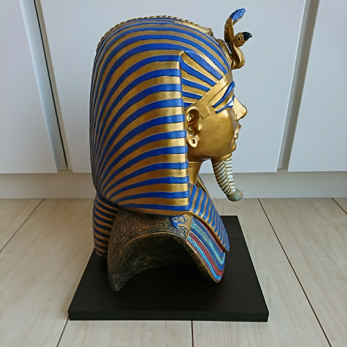 高評価のクリスマスプレゼント □『Tutankhamen胸像』置物。Egyptian