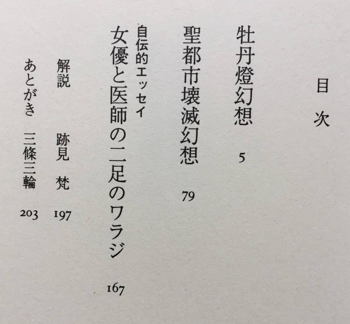 ●聖都市壊滅幻想　三条三輪戯曲集 2　カモミール社●眠らない街新宿を舞台にした表代作。夢なき時代の闇に鋭くふり注ぐ眼、愛の修羅。_画像5