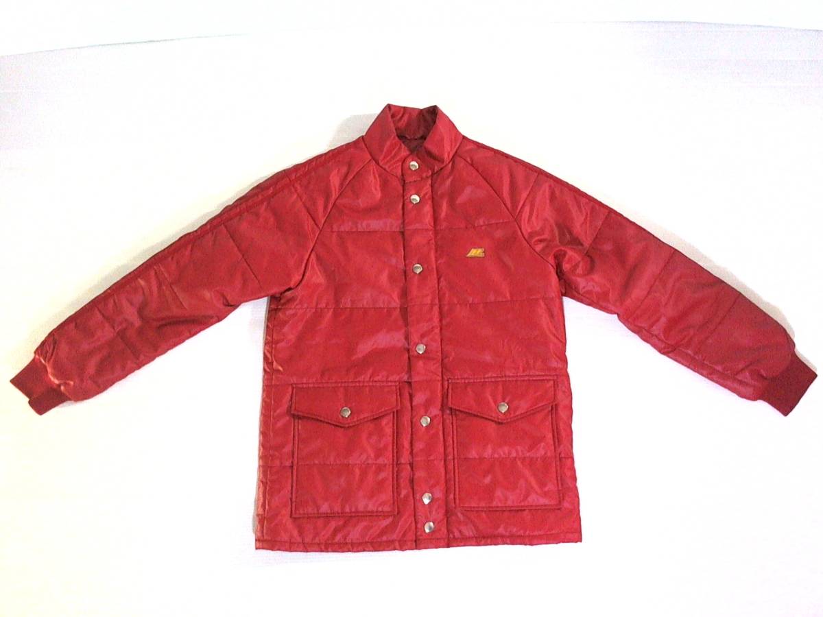 ☆ World Wide Love [World Wide Love!] Zip -Up Batting Jacket Red Red 1 Dupont Thermo Lite Plus