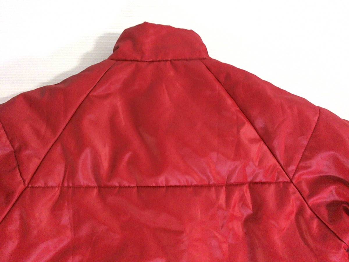 * World Wide Love [WORLD WIDE LOVE!] Zip up cotton inside jacket red red 1 DUPONT Thermo lite PLUS