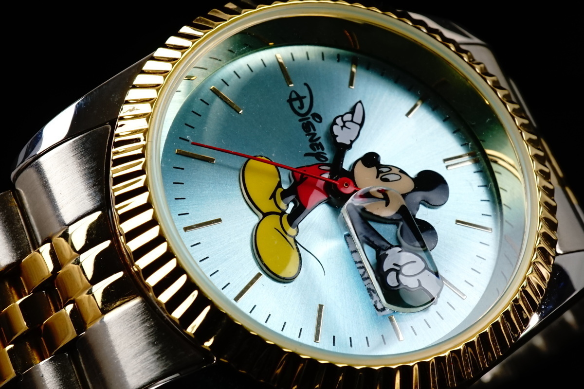 Disney MICKEY ミッキーマウス コラボ 腕時計/デイジャスト