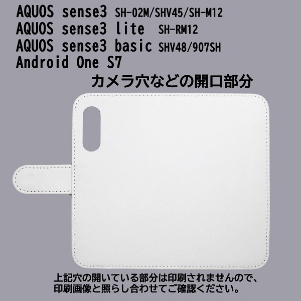 AQUOS sense3 SH-02M/SHV45/SHV48/907SH　スマホケース 手帳型 プリントケース 世界地図 マップ コンパス_画像3