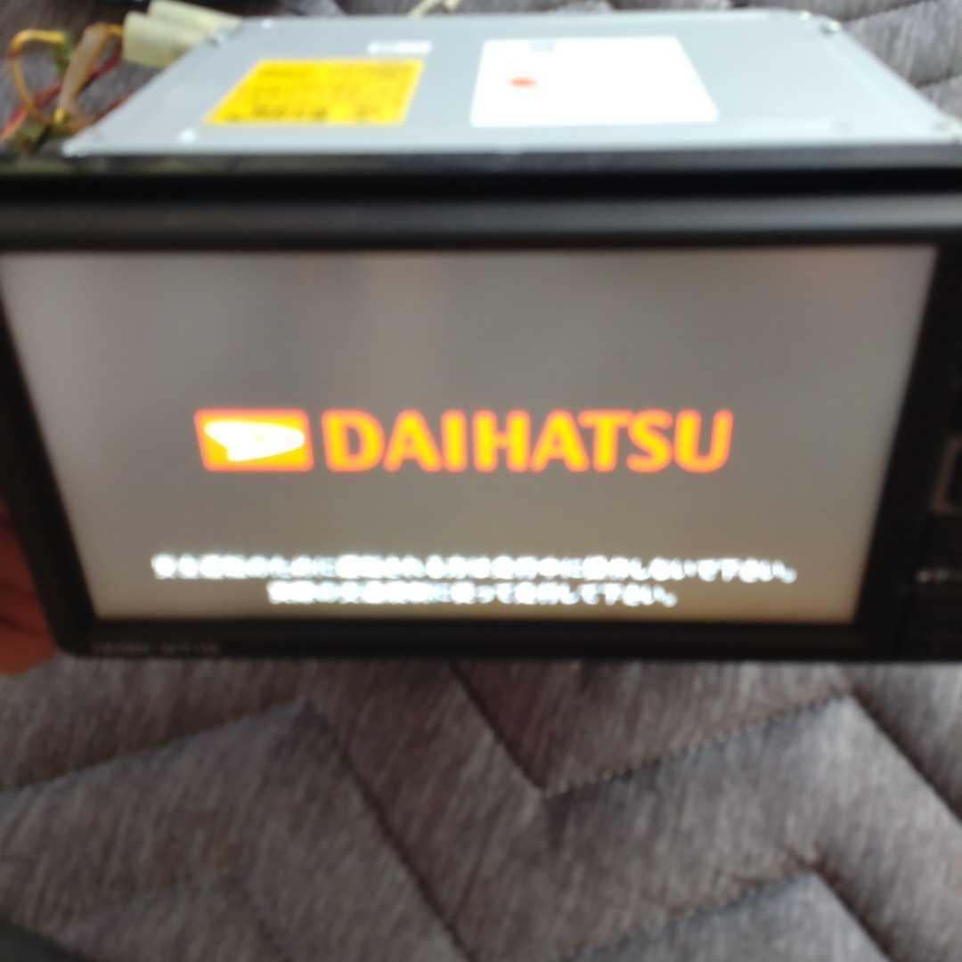 ダイハツ純正ワイドナビNMZK−W71D フルセグ 品
