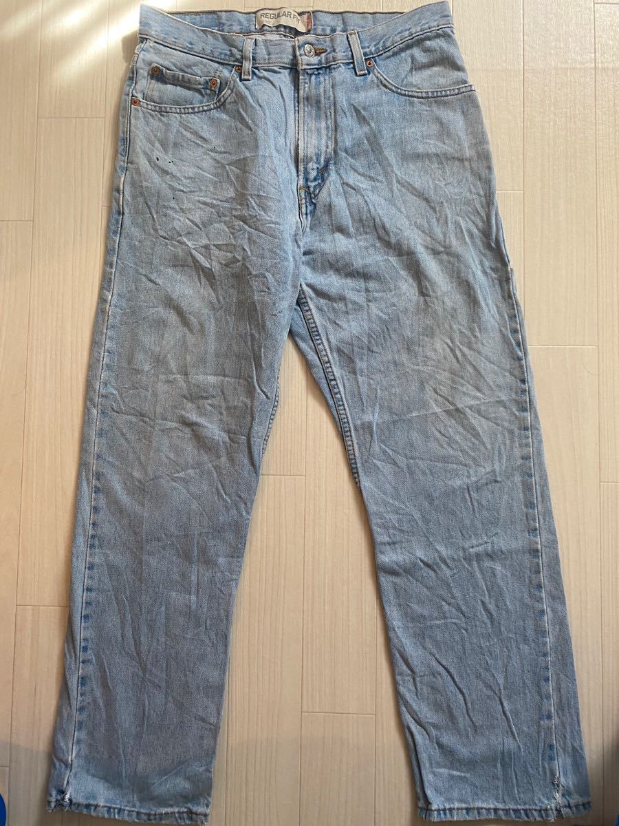 Levi's 505 W33 L30 ジーンズ ジーパン デニムパンツ メンズブランド古着 リーバイス505 送料無料