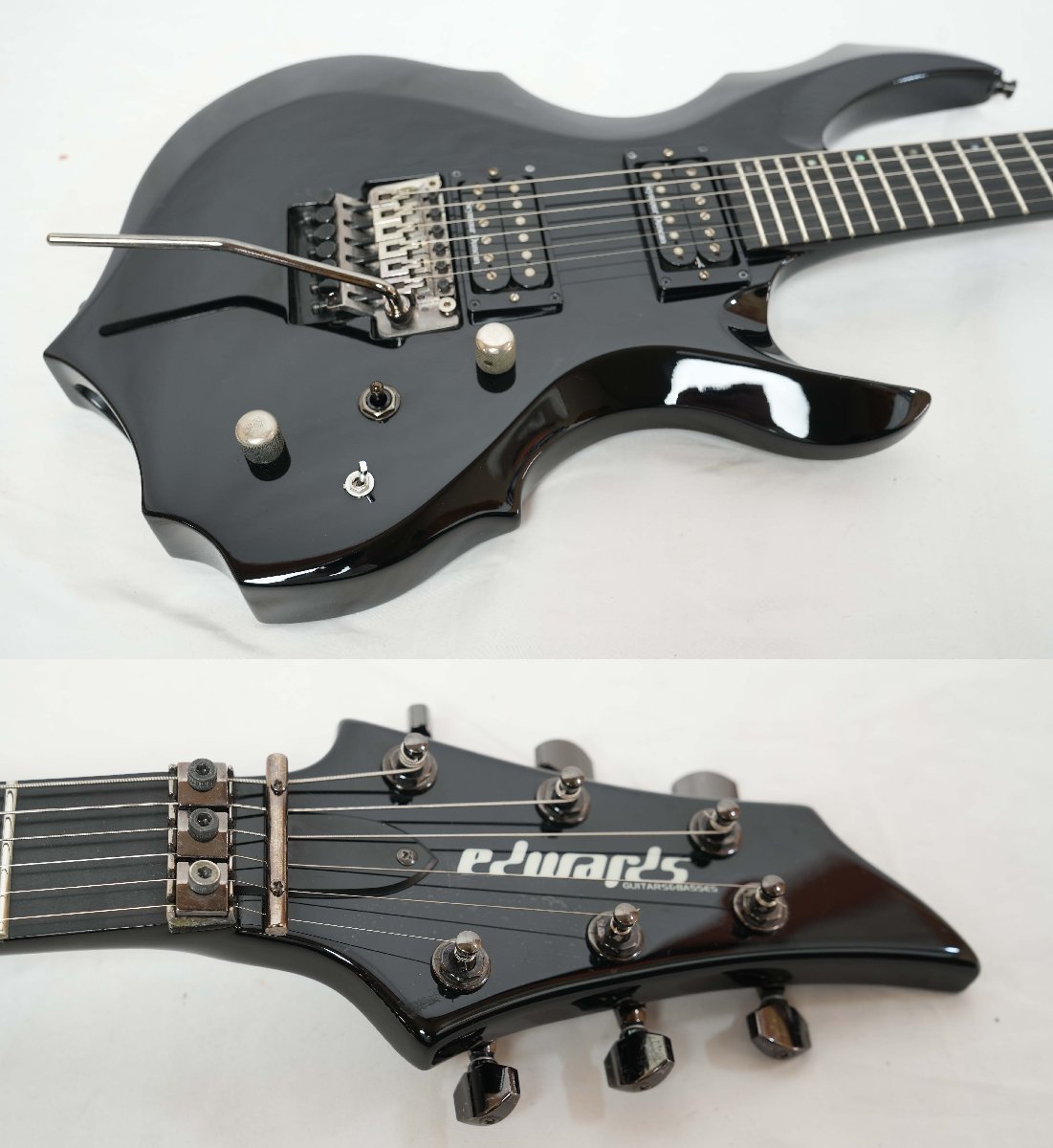 ☆EDWARDS by ESP☆E-FR-130GT See Thru Black フォレスト スルー