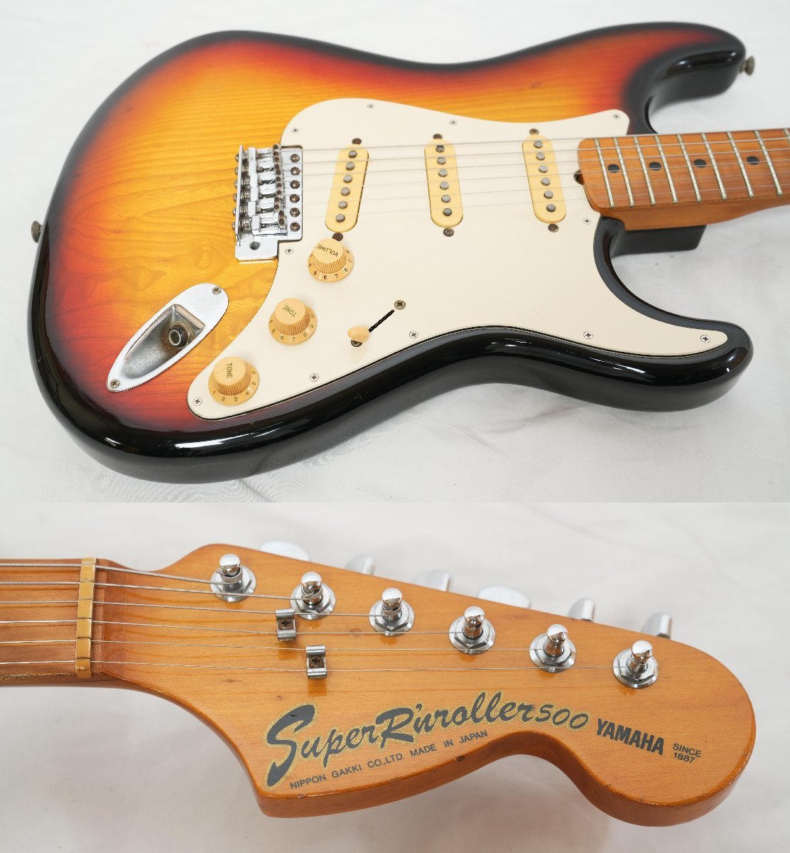 ☆YAMAHA☆SR500 Super Rock'n Roller Sunburst ストラトキャスター