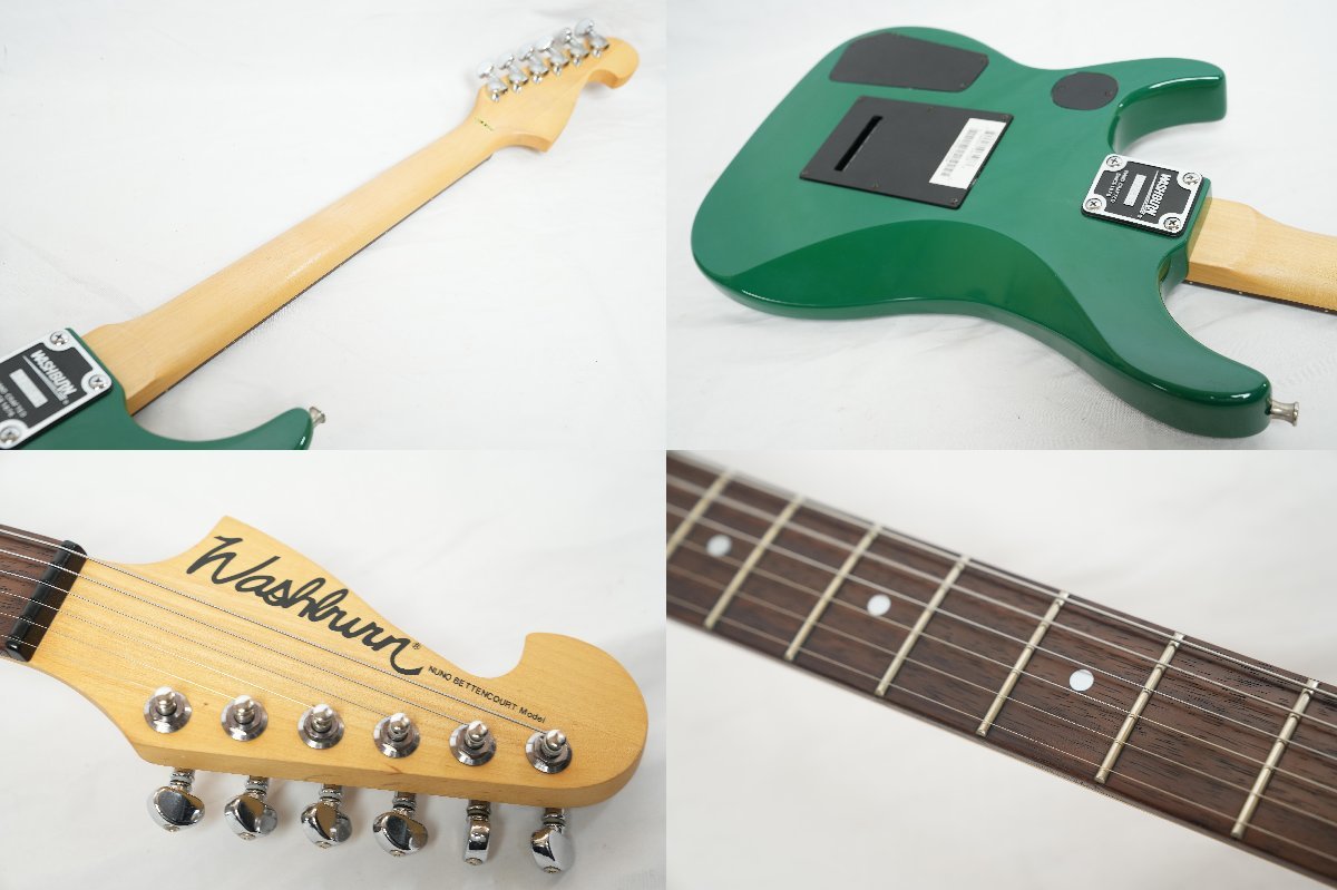 ★Washburn★N1 Green Nuno Bettencourtモデル 90年代 ヌーノモデル ワッシュバーン 状態良好★_画像6