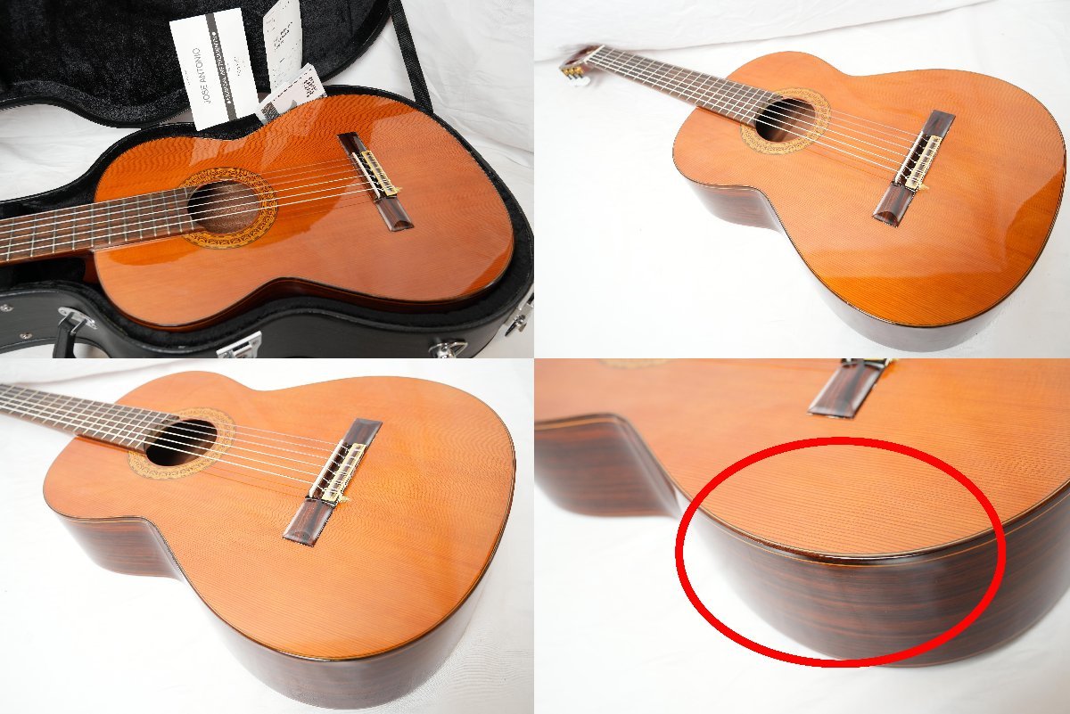 売り切れ必至！ JOSE ANTONIO 8C スペイン製 クラシックギター 塗装