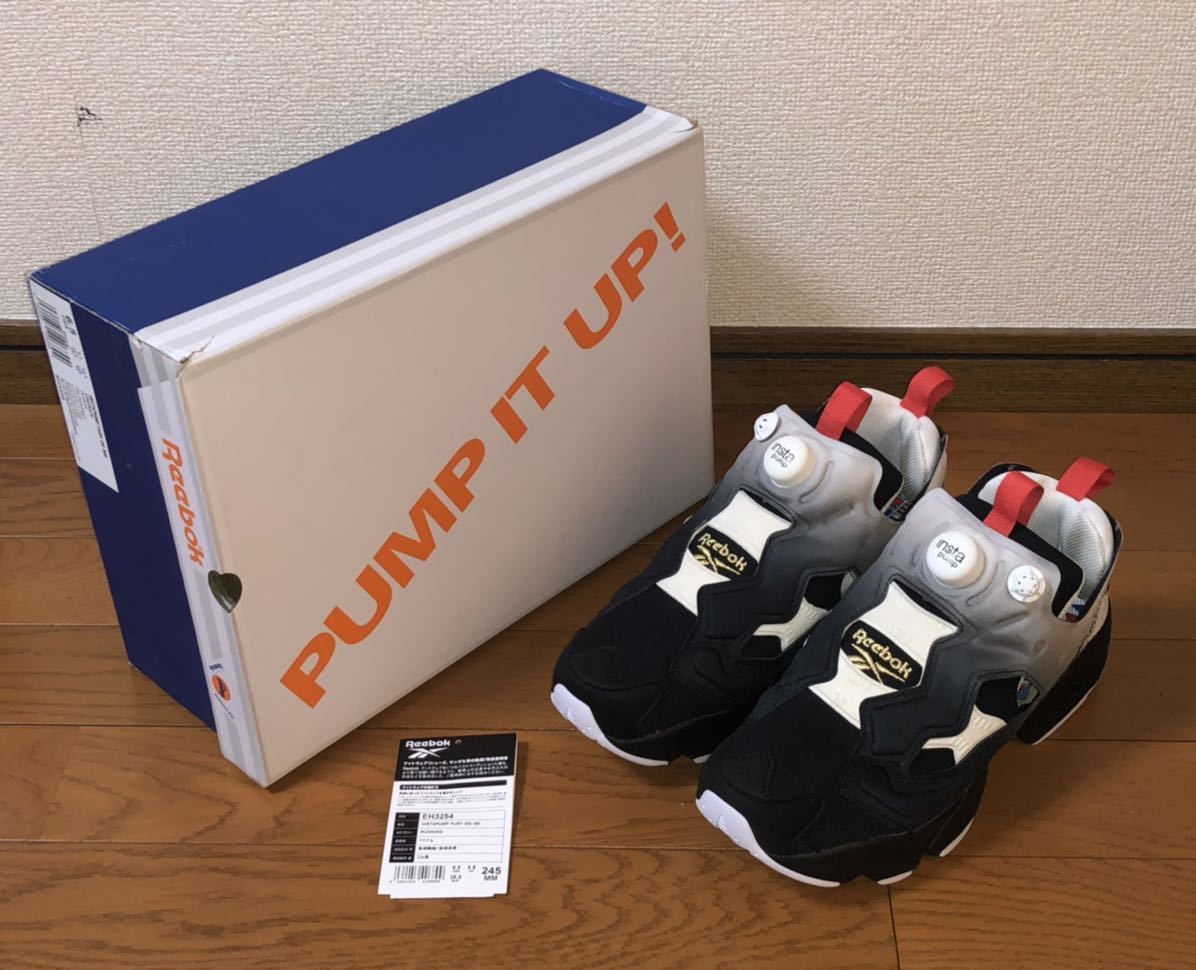 100 ％品質保証 EH3254 NM OG FURY PUMP INSTA REEBOK US6.5 INSTAPUMP