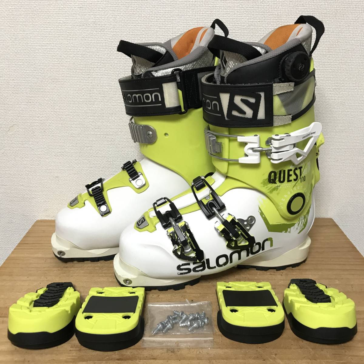 SALOMON QUEST PRO TR 110 スキーブーツ 25.5cm 296mm ツーリング