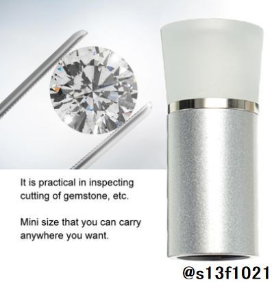 [ бесплатная доставка ] коэффициент увеличения 10 раз бриллиант. сечение . наблюдение возможен лупа драгоценнный камень ювелирные изделия лупа увеличительное стекло 